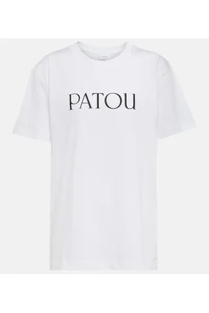 Patou T-shirt in jersey di cotone con logo