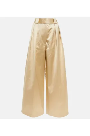 Khaite Pantaloni Rico in misto cotone