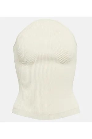 Khaite Bustier Jericho in maglia a coste