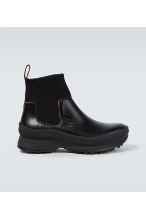 Jil Sander Stivaletti Chelsea in pelle