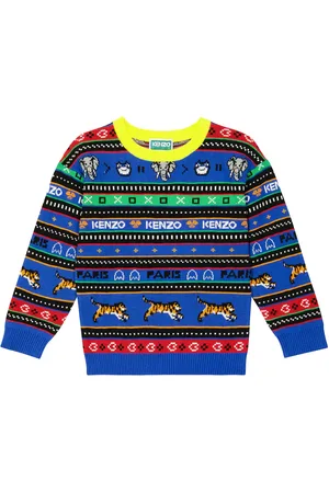 Kenzo Pullover in misto cotone e lana