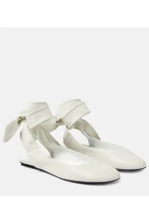 The Attico Bridal - Ballerine slingback Cloe in pelle