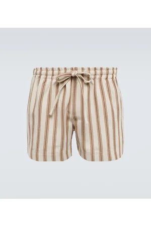 COMMAS Shorts in misto cotone a righe