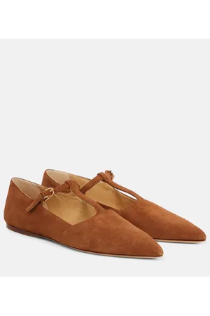 GABRIELA HEARST Ballerine Lola in suede