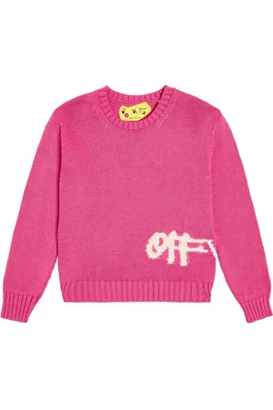 OFF-WHITE Pullover in misto cotone con logo