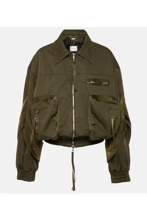 BLUMARINE Bomber di jeans