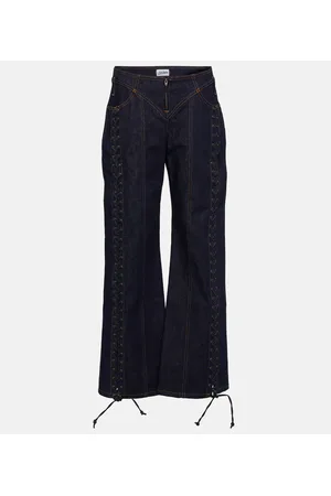 Jean Paul Gaultier Jeans bootcut a vita bassa