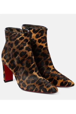 Christian Louboutin Stivaletti Suprabooty 85 con stampa