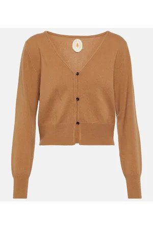 Jardin des Orangers Cardigan in lana e cashmere cropped