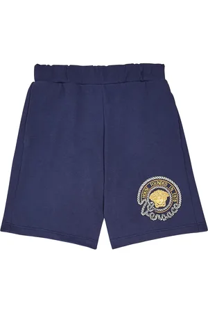 VERSACE Shorts Medusa in jersey di cotone
