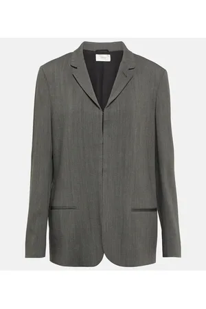 The Row Blazer in misto lana