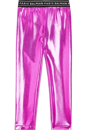 Balmain Leggings metallizzati