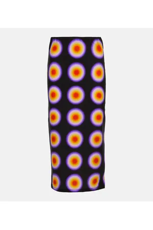 Sportmax Gonna midi Gestro con stampa