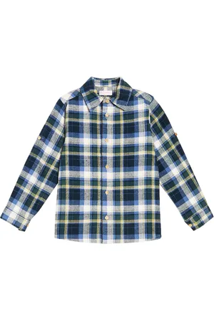 La Coqueta Camicia Nico in cotone a quadri