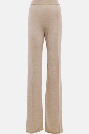 The Row Pantaloni Egle in maglia a vita alta