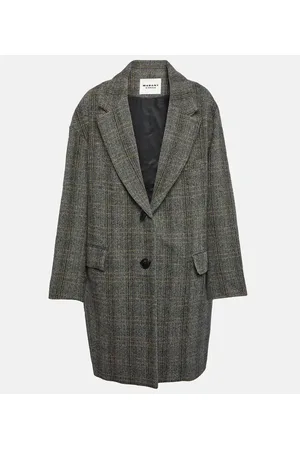 Marant Etoile Cappotto oversize Limiza in lana