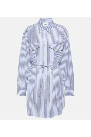 Marant Etoile Abito chemisier Liliane in popeline di cotone