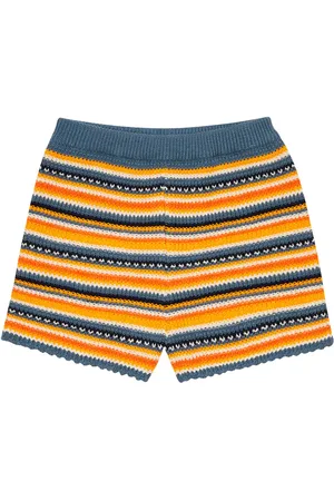 The New Society Shorts Marco in cotone a righe