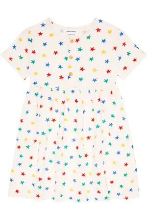 Bobo Choses Miniabito in cotone con stampa