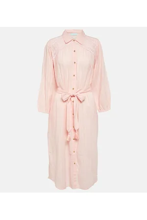 Melissa Odabash Abito chemisier Cressida in cotone