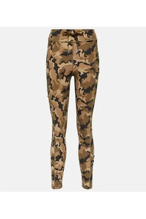 Donna Camouflage Legging CAMO MILITARE pantaloni attillati sport