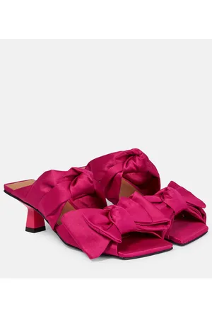 Ganni Mules con fiocco