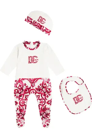 Dolce & Gabbana Baby - Tutina, bavaglino e berretto