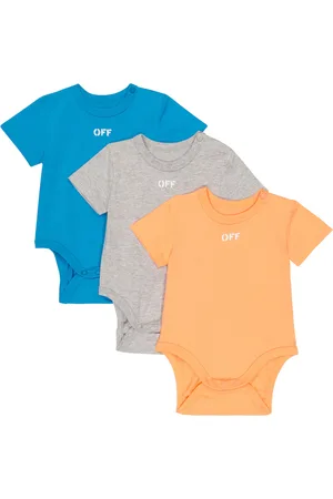 OFF-WHITE Baby - Set di 3 body in cotone