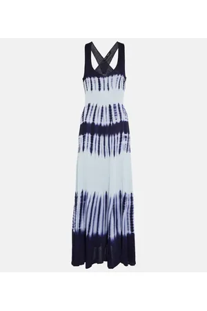 Proenza Schouler Abito midi tie-dye
