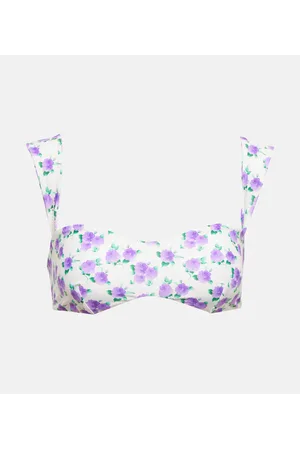 MAGDA BUTRYM Top bikini con stampa
