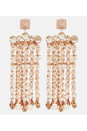 VALENTINO Orecchini pendenti Rockstud con cristalli