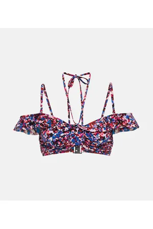 Isabel Marant Top bikini a fiori Skiros