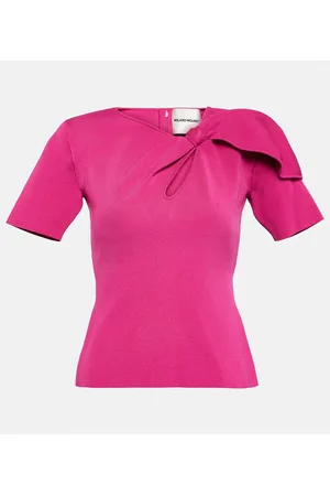 Roland Mouret Top asimmetrico con cut-out