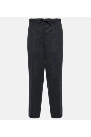 Jil Sander Pantaloni regular in lana vergine