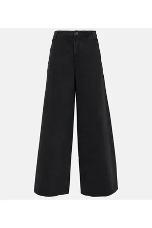 Khaite Jeans a gamba larga Jacob in cotone