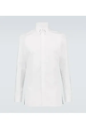Givenchy Camicia a maniche con logo metallico