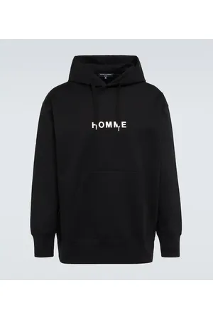 Comme des Garçons Comme des Garçons Homme Felpa in cotone con cappuccio
