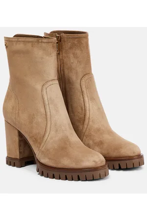 Gianvito Rossi Stivaletti Timber in suede