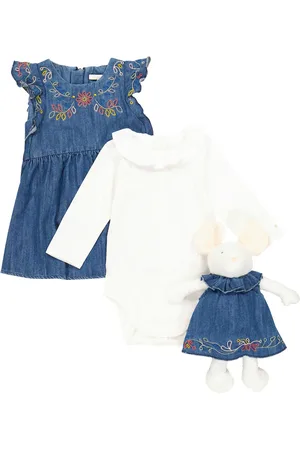 Chloé Chloé Kids Baby - Tutina, abito e peluche
