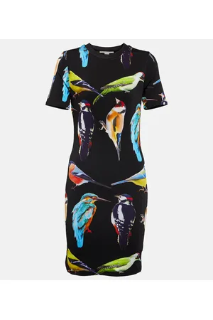 Stella McCartney Miniabito in jersey con stampa