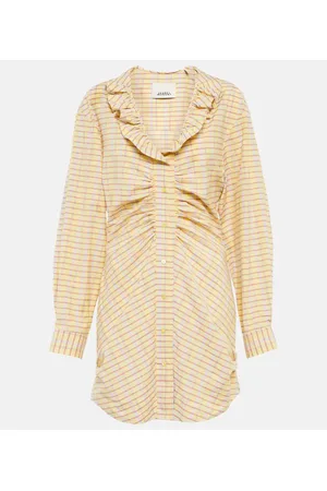 Isabel Marant Miniabito Coral in cotone e seta