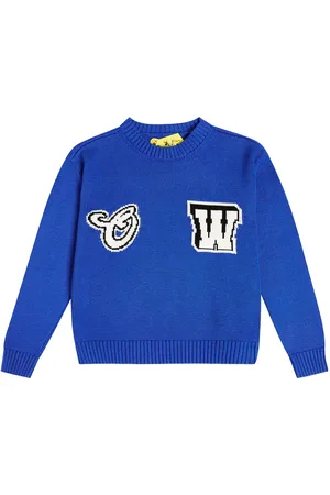 OFF-WHITE Pullover in cotone con logo
