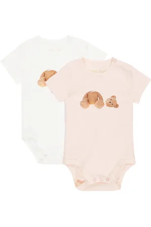 Palm Angels Baby - Set di 2 body in cotone con stampa
