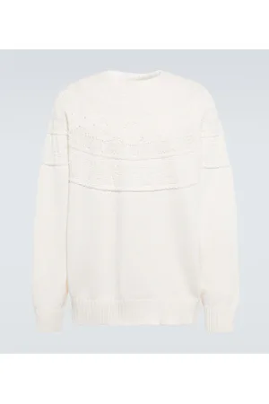SACAI Pullover in misto cotone