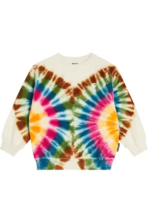 Molo Felpa tie-dye Monti in cotone