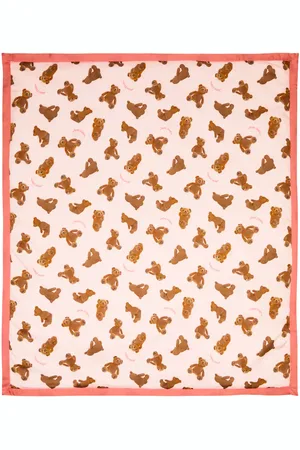 Palm Angels Baby - Coperta in cotone con stampa