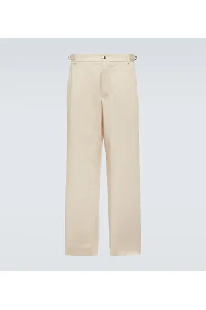Jacquemus Pantaloni Jean in cotone e lino