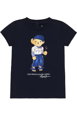 Ralph Lauren Baby - T-shirt Polo Bear in jersey