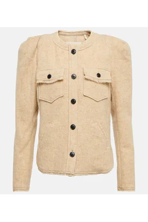 Marant Etoile Giacca Nelly in misto lana