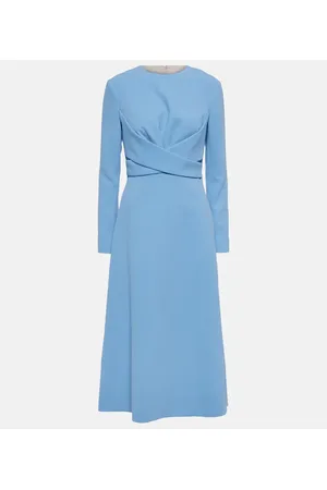 EMILIA WICKSTEAD Abito midi Elta in crêpe